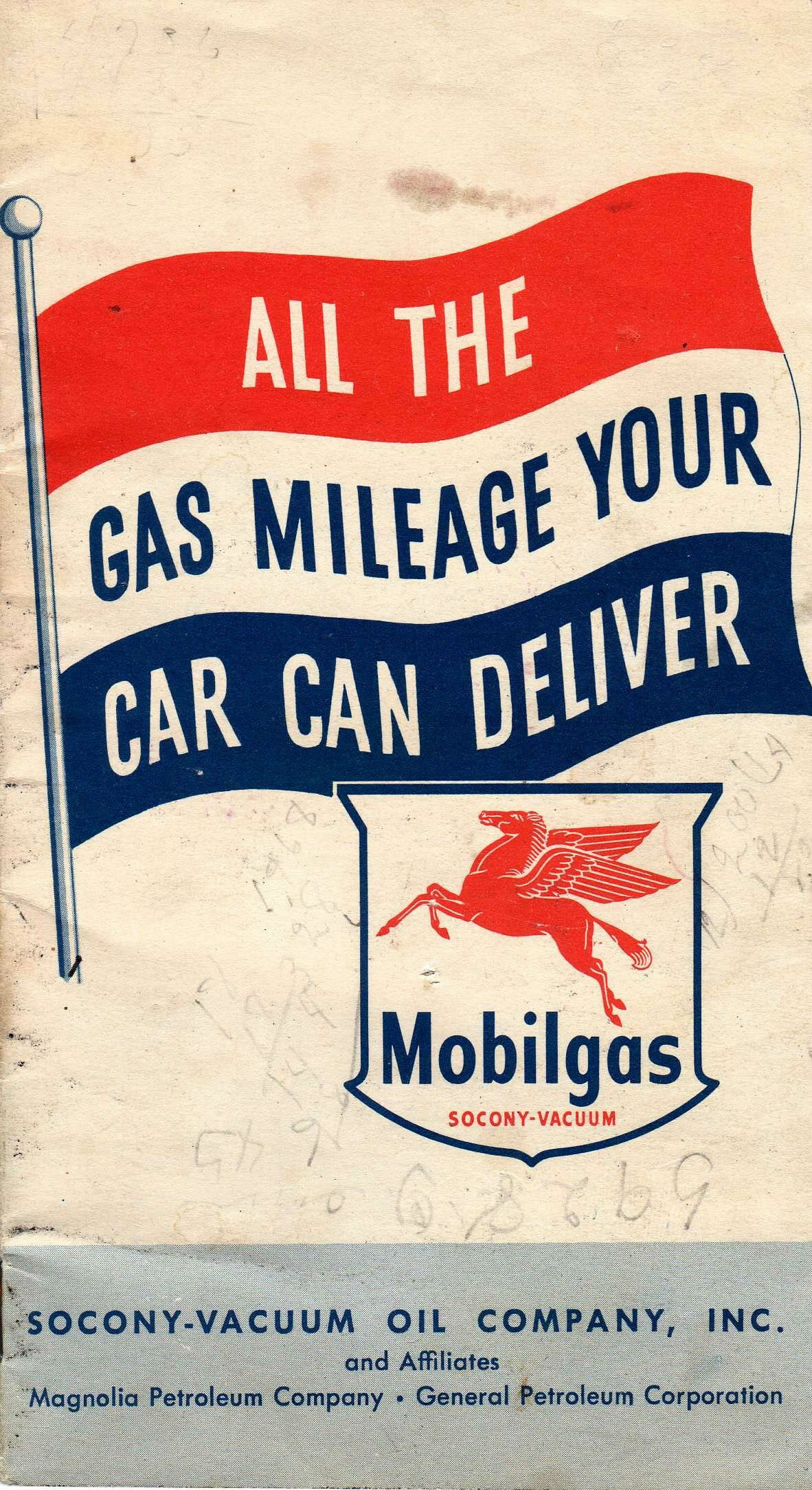 1951 Mobilgas Economy Run Booklet
